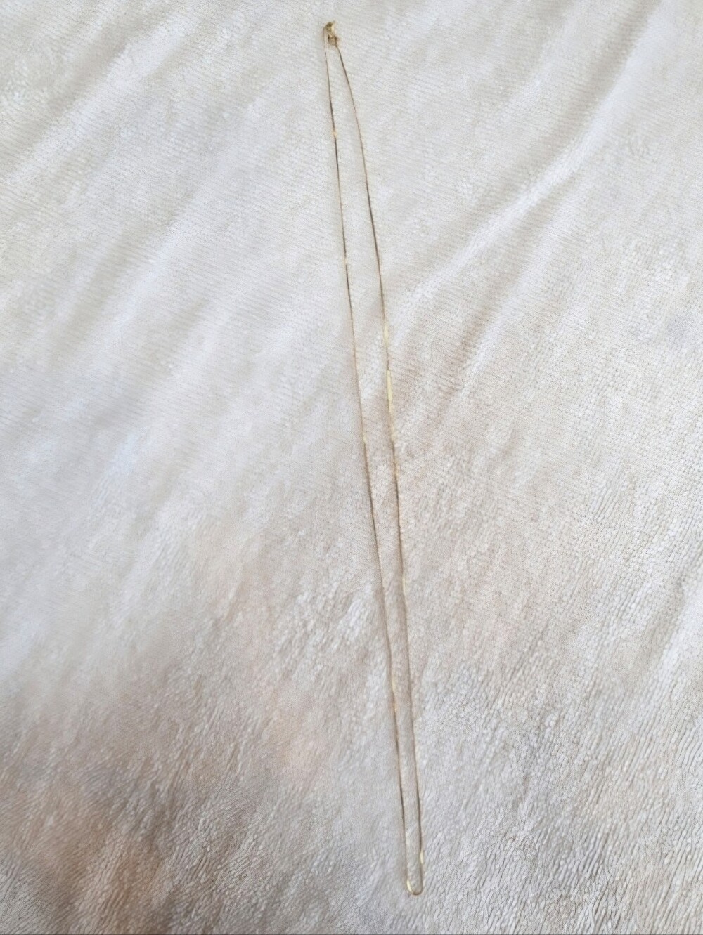 32" Vintage Thin 14k Gold Chain Necklace - Picture 6 of 6